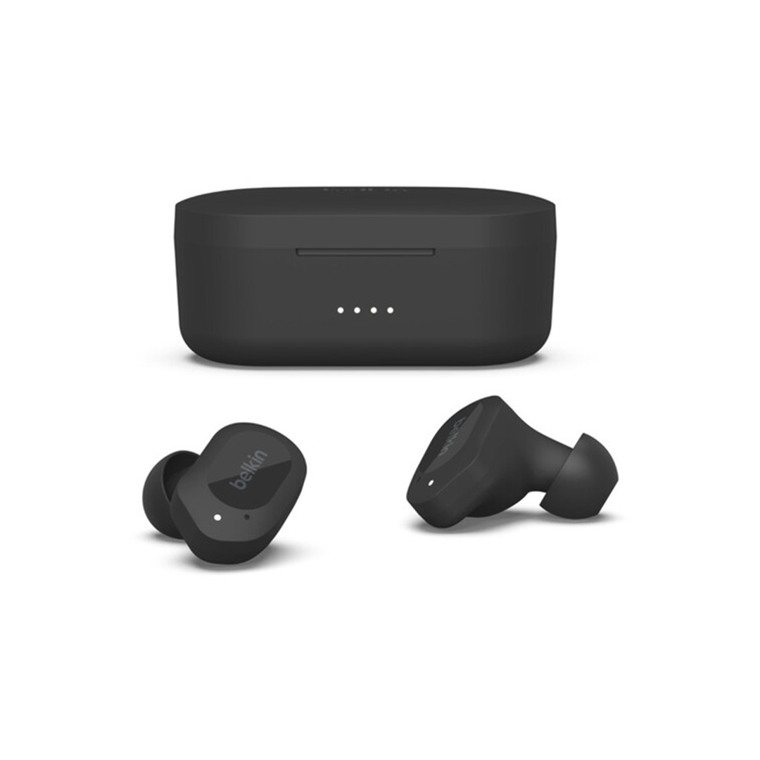 Belkin SOUNDFORM Play True Wireless In-Ear Headphones - Black in Qatar Belkin SOUNDFORM Play True Wireless In-Ear Headphones - Black in Qatar